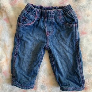 The children’s place insulated jeans 0-3 months